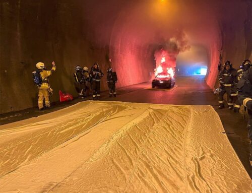 Praktisk test af tunnelbrande