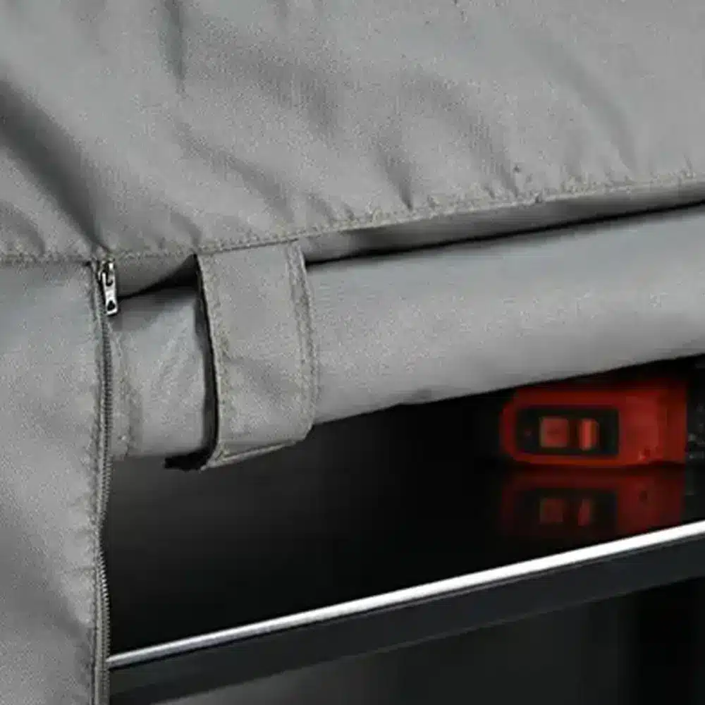 Detailansicht der Akku-Safe Regale in Größe M und L